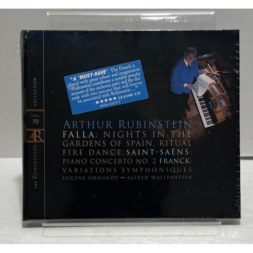 Arthur Rubinstein Falla: Night In The Gardens of Spain Brand New Factory Sealed